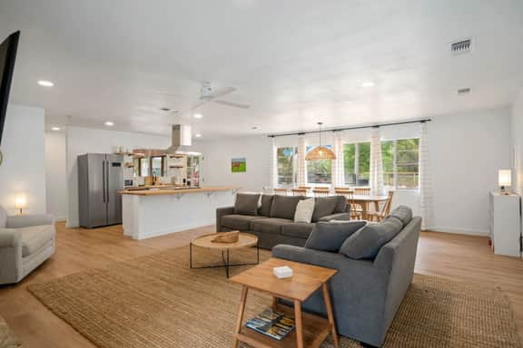 The Homestead | 3 Private Cottages | Sleeps 18 | Pool + River Access - Image 3
