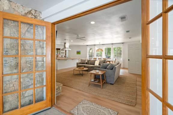 The Homestead | 3 Private Cottages | Sleeps 18 | Pool + River Access - Image 1